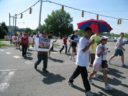 Nearly a thousand people march through Arlington to support immigration reform
