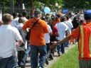 Nearly a thousand people march through Arlington to support immigration reform
