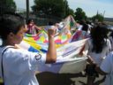 Nearly a thousand people march through Arlington to support immigration reform