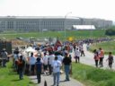 Nearly a thousand people march through Arlington to support immigration reform