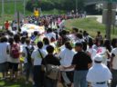 Nearly a thousand people march through Arlington to support immigration reform