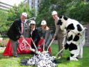 Local officials and Chick-fil-A representatives break ground on the new Crystal City restaurant (file photo)