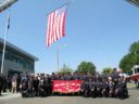 FDNY presents Arlington with steel from the World Trade Center 096