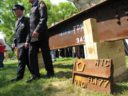 FDNY presents Arlington with steel from the World Trade Center 113