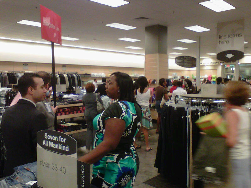 Shoppers Flock to Newly-Opened Nordstrom Rack in Pentagon City