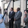 Dr. Murphy and the head of facilities for the school system Dr. Murphy and the head of facilities for the school system