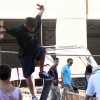 Skateboarders were part of the Clarendon Day entertainment (by Chaita_1) Skateboarders were part of the Clarendon Day entertainment (by Chaita_1)