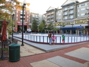 Pentagon Row ice rink on Oct. 28