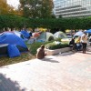 People camping out in preparation for the Crystal City Chick-fil-A opening