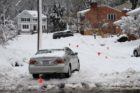 Snowy scenes around North Arlington 1/27/11