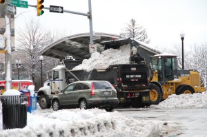Snowy scenes around North Arlington 1/27/11
