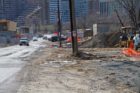 Construction of Long Bridge Park in March 2011