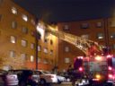 Fire at the Wood Lee Arms Apartments (courtesy Deborah Eckbreth)