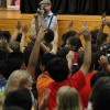 Jeff Bridges, Gov. McDonnell visit Barcroft Elementary School