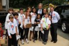 Jeff Bridges, Gov. McDonnell visit Barcroft Elementary School