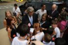 Jeff Bridges, Gov. McDonnell visit Barcroft Elementary School