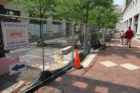 Brick work at Courthouse Plaza