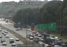 I-66 traffic diverted at Route 123