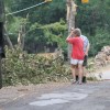 Destruction caused by a "macroburst" storm that hit parts of North Arlington on July 3, 2011 Destruction caused by a "macroburst" storm that hit parts of North Arlington on July 3, 2011