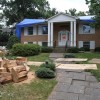 Destruction caused by a "macroburst" storm that hit parts of North Arlington on July 3, 2011 Destruction caused by a "macroburst" storm that hit parts of North Arlington on July 3, 2011