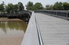 A bike/pedestrian underpass connecting the Columbia Island Marina and the LBJ Memorial Grove with the Mt. Vernon Trail is now open