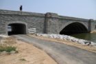A bike/pedestrian underpass connecting the Columbia Island Marina and the LBJ Memorial Grove with the Mt. Vernon Trail is now open