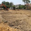 New home construction site in Clarendon New home construction site in Clarendon