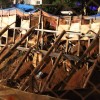 A retaining wall partially collapsed at an apartment construction site in Rosslyn A retaining wall partially collapsed at an apartment construction site in Rosslyn