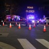 A retaining wall partially collapsed at an apartment construction site in Rosslyn A retaining wall partially collapsed at an apartment construction site in Rosslyn