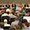 A public forum about the Secure Communities immigration enforcement program was helded at George Mason University's Virginia Square campus on Wednesday