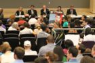 A public forum about the Secure Communities immigration enforcement program was helded at George Mason University's Virginia Square campus on Wednesday