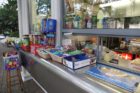 Concession stand in the Crystal City water park