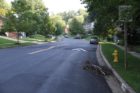 New, controversial traffic calming measures on River Street in Chain Bridge Forest