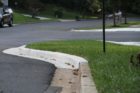 New, controversial traffic calming measures on River Street in Chain Bridge Forest