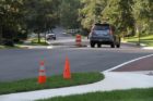 New, controversial traffic calming measures on River Street in Chain Bridge Forest