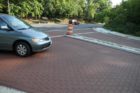 New, controversial traffic calming measures on River Street in Chain Bridge Forest