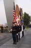 Military color guard at Arlington 9/11 anniversary ceremony