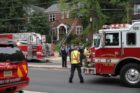 House fire on S. Glebe Road