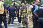 House fire on S. Glebe Road