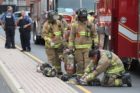 House fire on S. Glebe Road