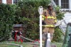 House fire on S. Glebe Road