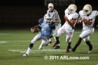 The Yorktown High School football team defeats Hayfield on 9/23/11