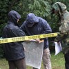 Investigators near I-66 and Patrick Henry Drive