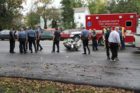 An ACPD motorcycle officer was hurt in a wreck on Route 50