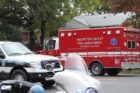 An ACPD motorcycle officer was hurt in a wreck on Route 50