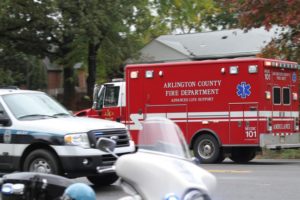 An ACPD motorcycle officer was hurt in a wreck on Route 50 An ACPD motorcycle officer was hurt in a wreck on Route 50