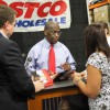 Republican presidential candidate Herman Cain signing books at the Pentagon City Costco Republican presidential candidate Herman Cain signing books at the Pentagon City Costco