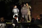FBI agents executed a search warrant on a house in Cherrydale Thursday night