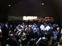 Overcrowded conditions at Rosslyn Metro station (via Twitter user @soxinly)