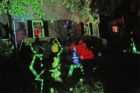 Halloween decorations on N. Illinois Street (courtesy photo)